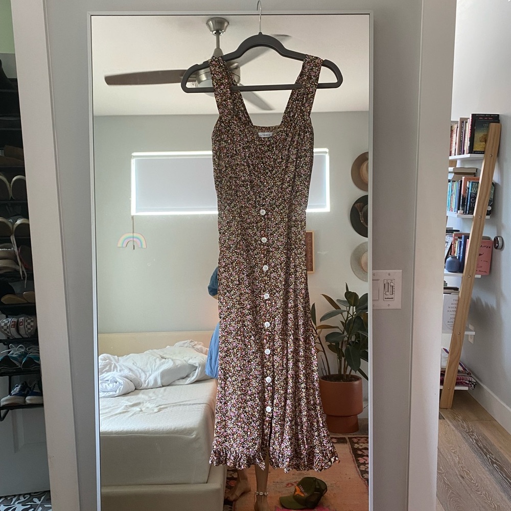 Faithfull The Brand Floral Midi Dress